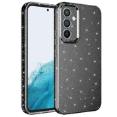 Samsung Galaxy A24 Kılıf Kamera Korumalı Simli Lüks Koton Kapak Kılıf - 10