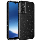 Samsung Galaxy A24 Kılıf Kamera Korumalı Simli Lüks Koton Kapak Kılıf - 3