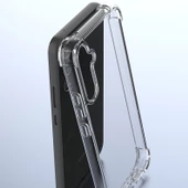 Samsung Galaxy A14 Kılıf Nitro Anti Shock Darbe Emici Köşe Korumalı Şeffaf Silikon Kapak thumbnail 2