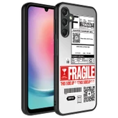 Samsung Galaxy A34 Kılıf Aynalı Desenli Kamera Korumalı Parlak Mirror Kapak - 6