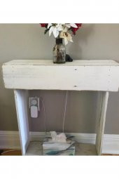 Alyones Wayfair Collection 66cm Masif Ahşap Konsol Sehpa - 2