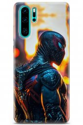 Huawei P30 Pro Uyumlu Kılıf Milano 05 Örümcek Adam Eve Dönüş Koruma Kılıfı Lacivert - 1