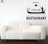 Ofis, Çalışma Odası Duvar çıkartma İtalyan Gıda Restoran Cafe Singboard Benzersiz Hediyelik - 1