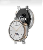 Huawei Watch GT4 41mm Uyumlu Kasa ve Ekran Koruyucu 360 Tam Koruma Silikon Kılıf - 6