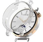 Huawei Watch GT4 41mm Uyumlu Kasa ve Ekran Koruyucu 360 Tam Koruma Silikon Kılıf - 4