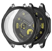 Huawei Watch GT4 46mm Uyumlu Kasa ve Ekran Koruyucu 360 Tam Koruma Silikon Kılıf - 3