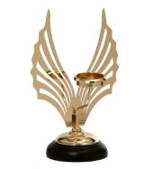 Crearthome Pegasus Gold Mumluk 17x14x25 cm AK.JE0086 - 1