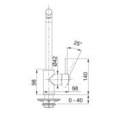 Franke Sirius Doccia Krom Armatür - 3