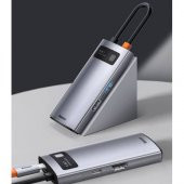 Baseus 4in1 Type-C HUB HDMI USB 2.0 USB 3.0 Usb Çoğaltıcı Görüntü Aktarım Kiti Macbook Laptop İpad - 1