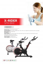 Voit X - Rider Spin Bike Beyaz - 2