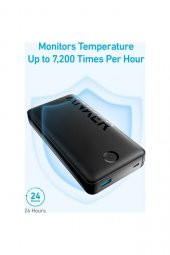 Anker 325 Powerbank 20000mAh - PowerCore 20K II Taşınabilir Hızlı Şarj Cihazı - 15W - Siyah - A1286 - 2