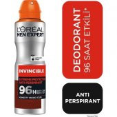 Loreal Men Invıncıble Yüksek Koruma Deodorant 150 Ml - 1