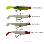 Effe Cannibal Hazır Zokalı Silikon Yem Sasi 10cm 22gr  (Modifiyeli) - 1