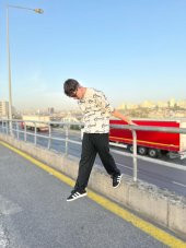 Elagance Basic Baggy Siyah Eşofman - 1