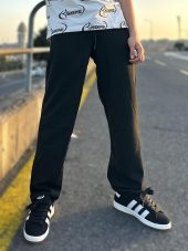 Elagance Basic Baggy Siyah Eşofman - 2