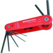 İzeltaş 4912000007 Allen Anahtar Takımı Kaset 7 Parça 1,5mm-6mm - 1