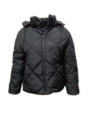 Kaside Y0115 Kadın Kapüşonlu Şişme Spor Mont - 4