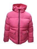 Kaside Y060 Kadın Oversize Kapüşonlu Şişme Spor Mont thumbnail 1