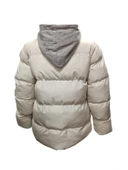 Kaside Y060 Kadın Oversize Kapüşonlu Şişme Spor Mont thumbnail 6