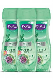 Duru Fresh Sensations Kaktüs Çiçeği Duş Jeli 3x450ml - 1