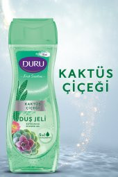 Duru Fresh Sensations Kaktüs Çiçeği Duş Jeli 3x450ml - 2