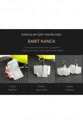 Plastik Sahte Yapay Yem 3 lü Kanca İğne Koruyucu Kapak 5 Boy 50 Adet - 9