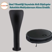 Masa Puf Tabure Tv Ünitesi Konsol Koltuk Ayağı Mobilya Ayakları Ayağı Metal Ayakları 20 Cm Siyah thumbnail 5