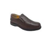 Zerhan 039 Erkek Koyu Kahve Hakiki Deri Günlük Kullanım Hafif Taban Ayakkabı thumbnail 4