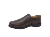 Zerhan 039 Erkek Koyu Kahve Hakiki Deri Günlük Kullanım Hafif Taban Ayakkabı thumbnail 3