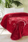4 Kg Battaniye Supersoft Embos Kalın Yumuşak Peluş Çift Kişilik Yumoş Kabartma 220x240 cm Elite - 1