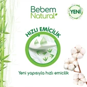 Bebem Natural Bebek Bezi 1 Beden Yenidoğan Jumbo Paket 80 Adet - 5