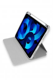 iPad Pro 11 İnç Uyumlu (2020) 360 Dönebilen Standlı Kalemlikli Kılıf - 9