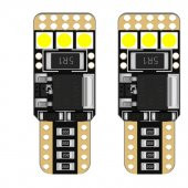 T10 Dekoratif led ampul buz mavi 12V 4W canbus / LAAM953-2 - 1