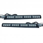 Çakar lamba vantuzlu 2li set 12-30v kırmızı-mavi / LAPA542 thumbnail 1