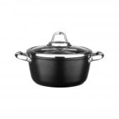Leggno Mst2828dt20bk Master Titanium Tencere Siyah 20 cm - 1