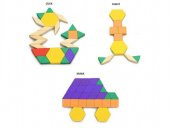 Sepetegelsin Ahşap 125 Parça Blok Tangram Puzzle - 4