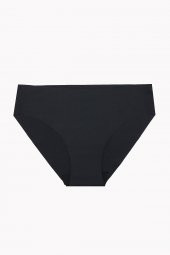 Siyah 3lü Lazer Kesim Basic Külot - 3