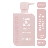 Savon De Royal - Shea Yağı - Boyalı ve Kıvırcık Saçlar İçin İyileşme Etkili Şampuan 500 ml - 1