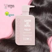 Savon De Royal Shea Yağı Boyalı ve Kıvırcık Saçlar İçin İyileşme Etkili Şampuan 500 ml 2 adet - 4