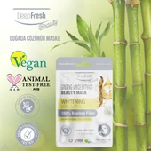 Deep Fresh Ginseng ve Rice Beyazlatıcı Cilt Tonu Eşitleme Kağıt Yüz Maskesi 3 adet - 3