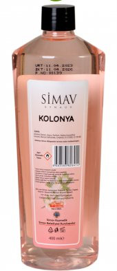 SİMAV Termal Sulu Yasemin Çiçeği Kolonyası - 400 ml - 3