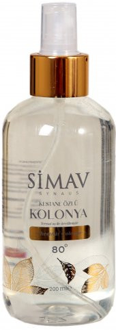 SİMAV Kestane Özlü ve Termal Sulu Kolonya 2li Set 900ml + 200ml - 6