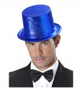 Lacivert Renkli Lazer Olval Simli Şapka 30x10 cm thumbnail 2