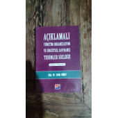 AÇIKLAMALI YÖNETİM ... SALİH GÜNEY - 1