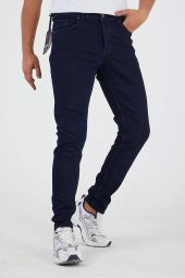 Murratto Erkek Slim Fit Likralı Koyu Lacivert Kot Pantolon - 1