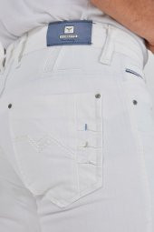 Murratto Erkek Baggy Style Yırtık Beyaz Kot Pantolon - 5