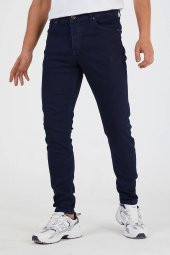 Murratto Erkek Slim Fit Likralı Koyu Lacivert Kot Pantolon - 5