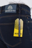 Murratto Erkek Slim Fit Likralı Koyu Mavi Kot Pantolon - 4