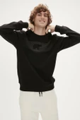 FANCY CREWNECK/MIDNIGHT SWEAT SİYAH - 4
