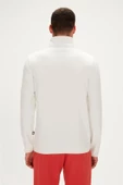 Bowie Full-Zip Marshmallow Beyaz Fermuarlı Erkek Polar Sweatshirt 23.02.21.001 - 5